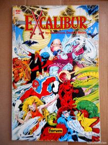 Comics : COLECCIÓN PRESTIGIO Nº1 EXCALIBUR: ESPADA EN ALTO (FORUM-MAYO 1989) CLAREMONT - DAVID